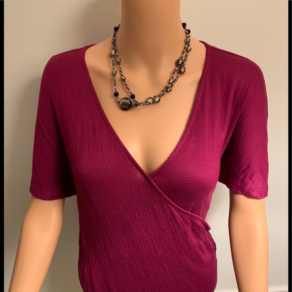 NWT BOBEAU MEDIUM KNIT BLOUSE
